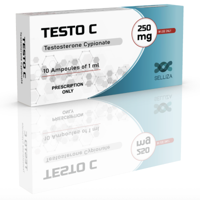 Testosterone Cypionate 250 mg/ml, 10 ml - Testo C - Selliza Pharma Testosterone Cypionate 250 mg/ml, 10 ml - Testo C - Selliza Pharma