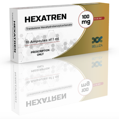 Trenbolone Hexahydrobenzylcarbonate 100 mg/ml, 10 ml - Hexatren - Selliza Pharma Trenbolone Hexahydrobenzylcarbonate 100 mg/ml, 10 ml - Hexatren - Selliza Pharma
