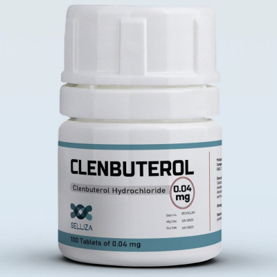 Clenbuterol Hydrochloride 0.04 mg, 100 tab - Clenbuterol - Selliza Pharma Clenbuterol Hydrochloride 0.04 mg, 100 tab - Clenbuterol - Selliza Pharma